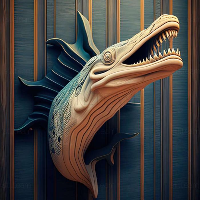 3D model Liopleurodon (STL)